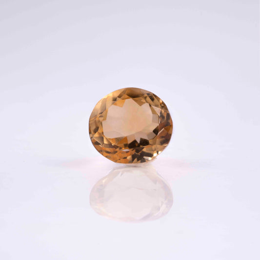 7.29 Carat Citrine Sunela- Natural & Lab-Certified