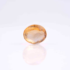 7.64 Carat Citrine Sunela- Natural & Lab-Certified