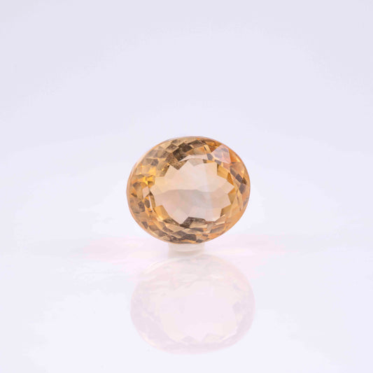 8.67 Carat Citrine Sunela- Natural & Lab-Certified