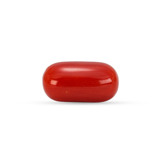 6.44 Carat Natural Coral (Moonga) Gemstone - 30/08-174