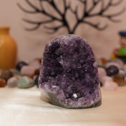 Amethyst Raw Geode - 368 gm