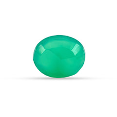 6.54 Carat Green Onyx (Chalcedony Stone) - Natural & Lab-Certified  06/08 - 18