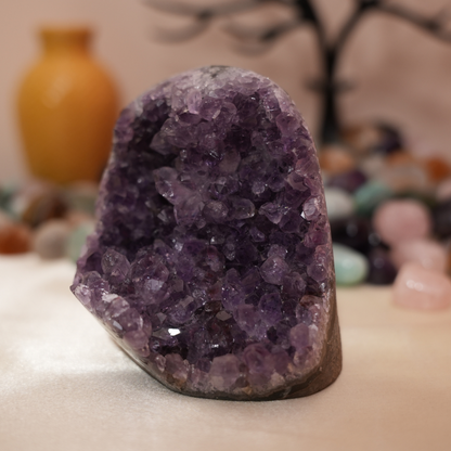 Amethyst Raw Geode - 368 gm