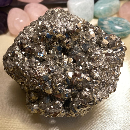 323 Gms Popular Quality Pyrite Cluster Geode