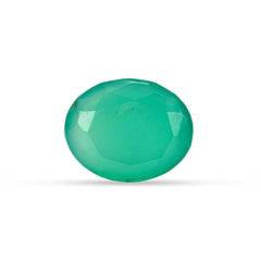 6.29 Carat Green Onyx (Chalcedony Stone) - Natural & Lab-Certified  06/08 - 19