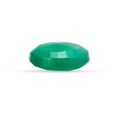 6.29 Carat Green Onyx (Chalcedony Stone) - Natural & Lab-Certified  06/08 - 19