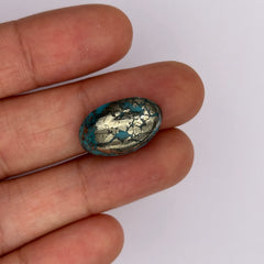 10.46 Ct. Natural & Lab-certified Irani Firoza/Turquoise- GT 6212