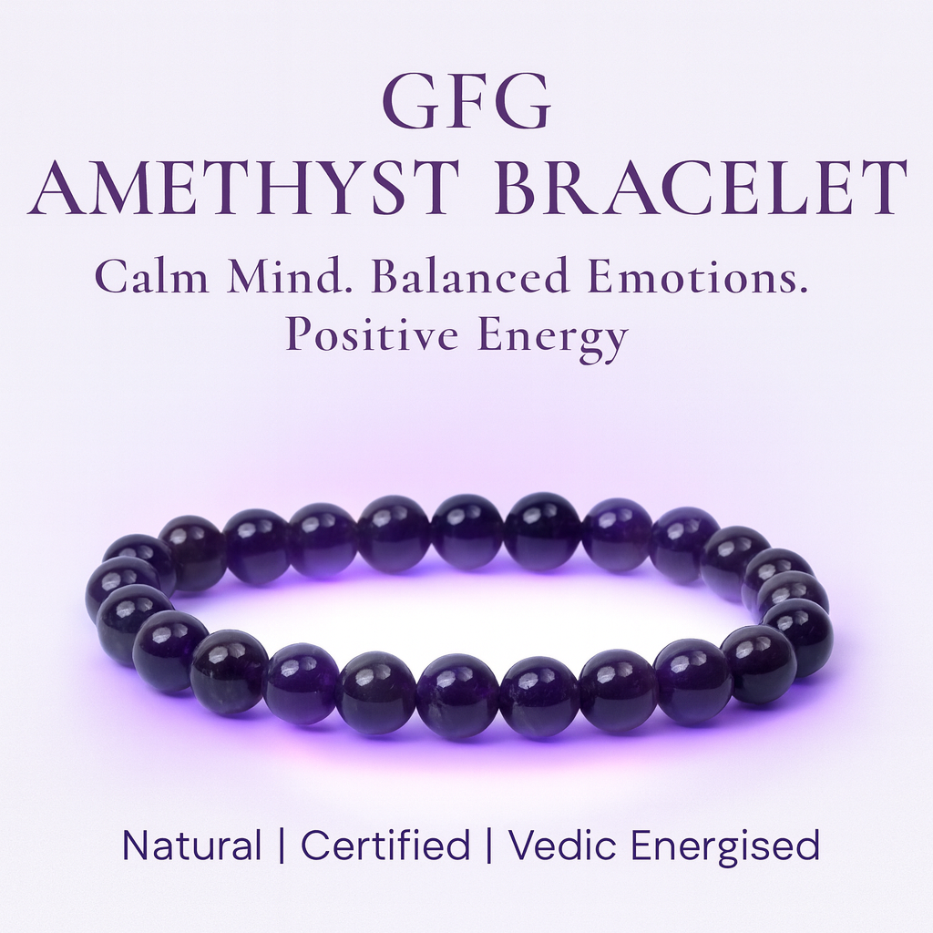 Amethyst Bracelet for Stress & Anxiety