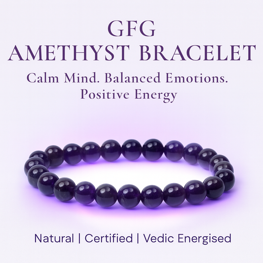 Amethyst Bracelet for Stress & Anxiety