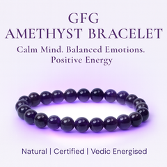 Amethyst Bracelet for Stress & Anxiety
