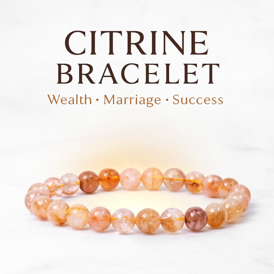 Citrine Bracelet - Wealth & Marriage