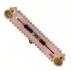 Seven Chakra Crystal Rakhi | Roli Chawal & Sweet | Pack of 1