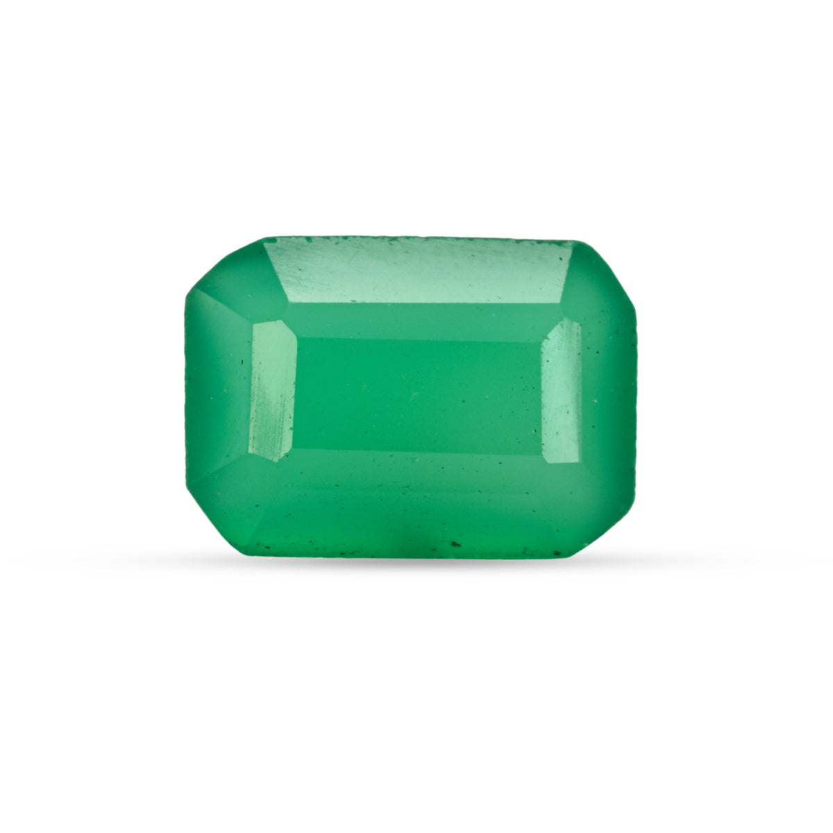 8.54 Carat Green Onyx (Chalcedony Stone) - Natural & Lab-Certified  04/08 - 2