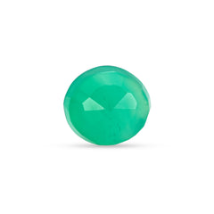 6.92 Carat Green Onyx (Chalcedony Stone) - Natural & Lab-Certified  06/08 - 20