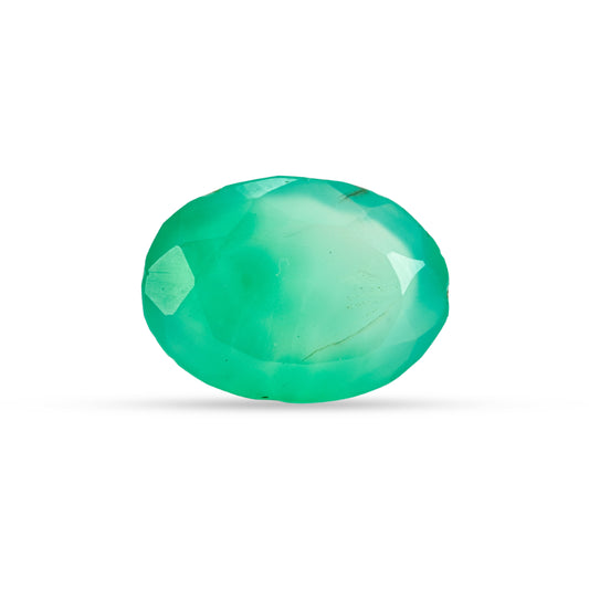 8.59 Carat Green Onyx (Chalcedony Stone) - Natural & Lab-Certified  06/08 - 21