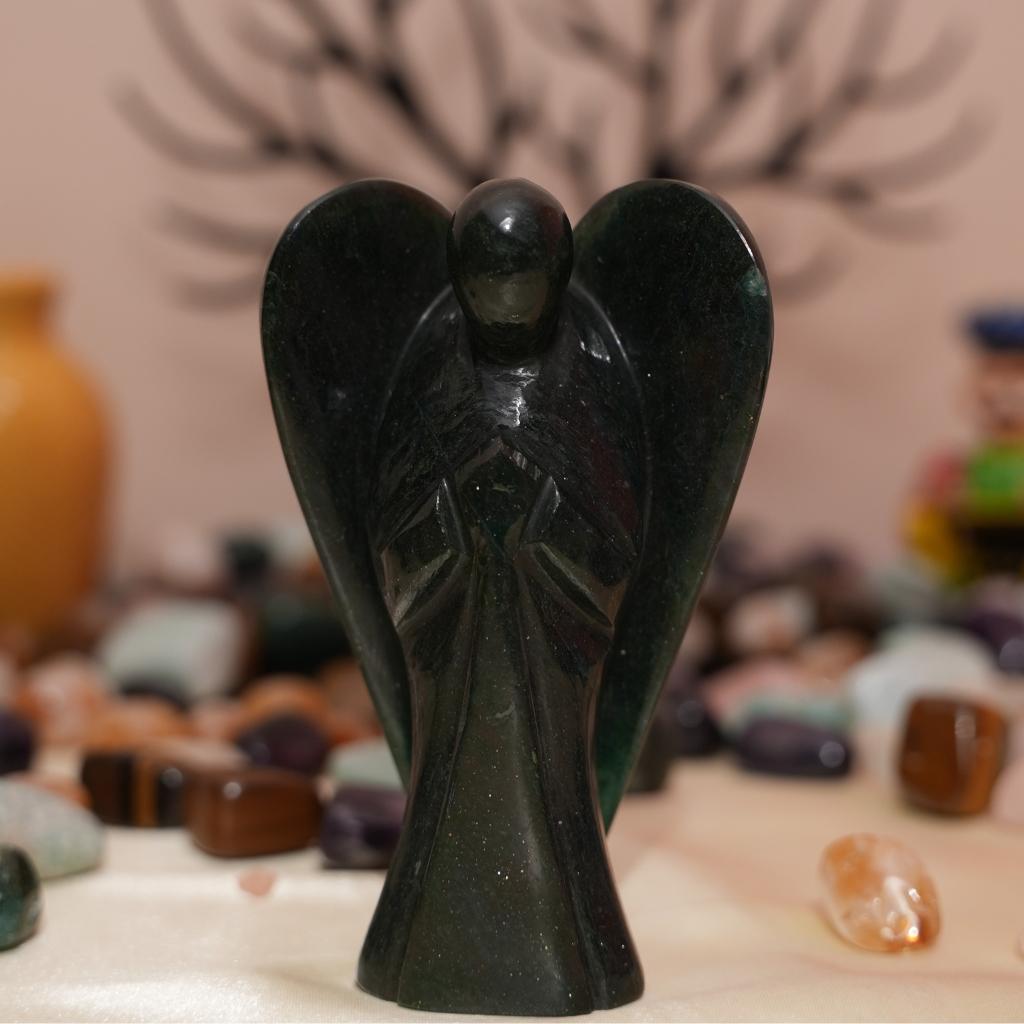 Green Jade Angel - 357gm