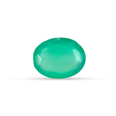 6.69 Carat Green Onyx (Chalcedony Stone) - Natural & Lab-Certified  06/08 - 23