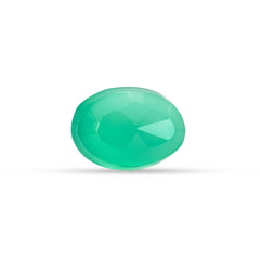 7.21 Carat Green Onyx (Chalcedony Stone) - Natural & Lab-Certified  06/08 - 24