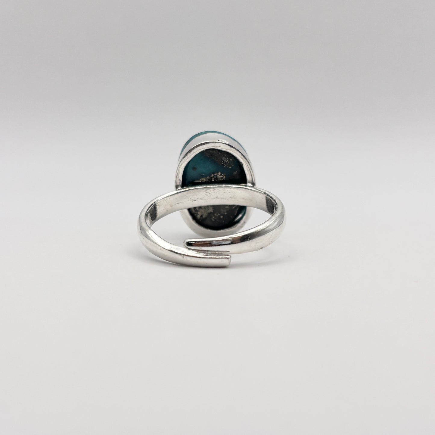 Irani Firoza German Silver Ring- IFR-12