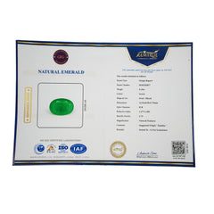 4.19 Carat Natural Emerald (Panna) - 29/08-242