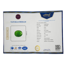 5.61 Carat Natural Emerald (Panna) - 29/08-252