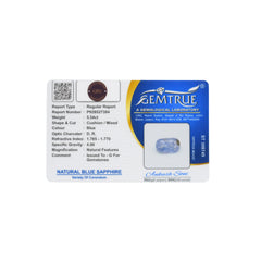5.54 Carats Natural Blue Sapphire (Neelam) Stone - 19/08-258