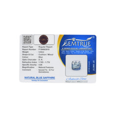 5.02 Carats Natural Blue Sapphire (Neelam) Stone - 19/08-259