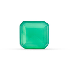 8.83 Carat Green Onyx (Chalcedony Stone) - Natural & Lab-Certified  06/08 - 26