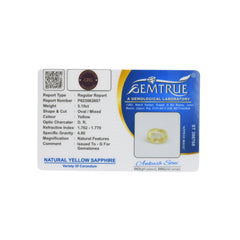 5.10 Carat Srilankan Yellow Sapphire (Pukhraj Stone) - 21/08-267