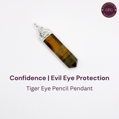 Tiger Eye Pencil Pendant