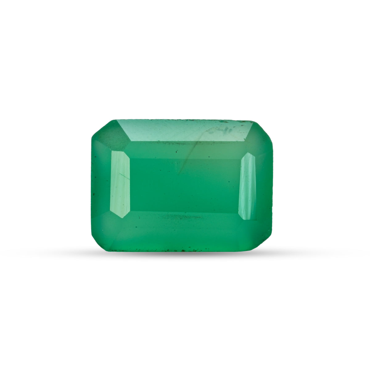 8.54 Carat Green Onyx (Chalcedony Stone) - Natural & Lab-Certified  06/08 - 29