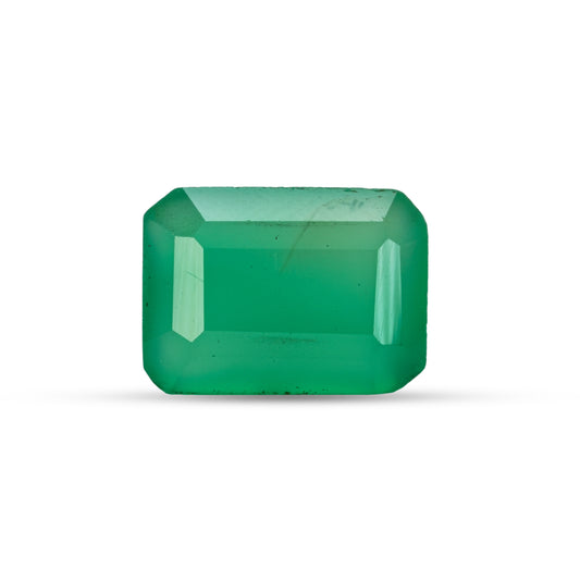 8.54 Carat Green Onyx (Chalcedony Stone) - Natural & Lab-Certified  06/08 - 29