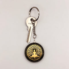 Money Magnet Pyrite Key Chain
