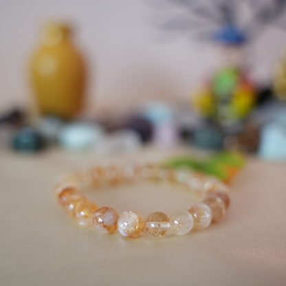 Business, Wealth, Teaching & Marriage Bracelet - Citrine - 8mm