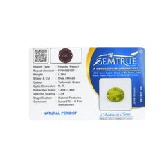 5.26 Carat Natural Peridot Gemstone - 22/08-305