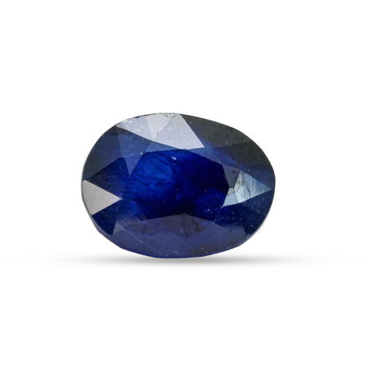 9.68 Carats Natural Blue Sapphire (Neelam) Stone - 09/08-31