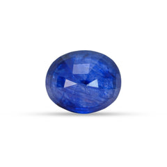 5.48 Carats Natural Blue Sapphire (Neelam) Stone - 09/08-33