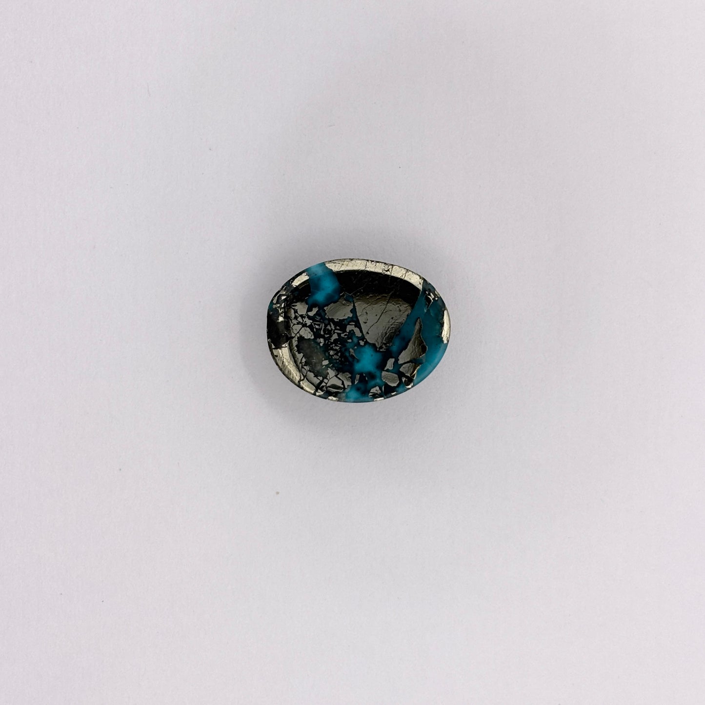 10.43 Ct. Natural & Lab-certified Irani Firoza/Turquoise- GT 1562