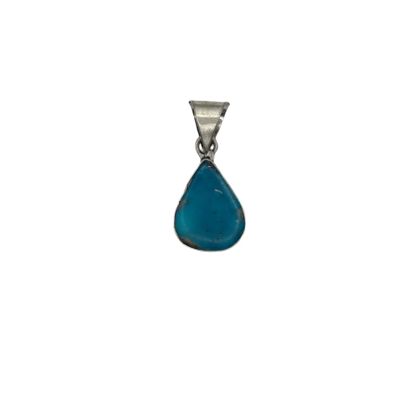 Natural & Lab-certified Irani Firoza/ Turquoise Pendant- IFP10