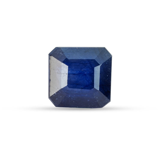 6.82 Carats Natural Blue Sapphire (Neelam) Stone - 09/08-34