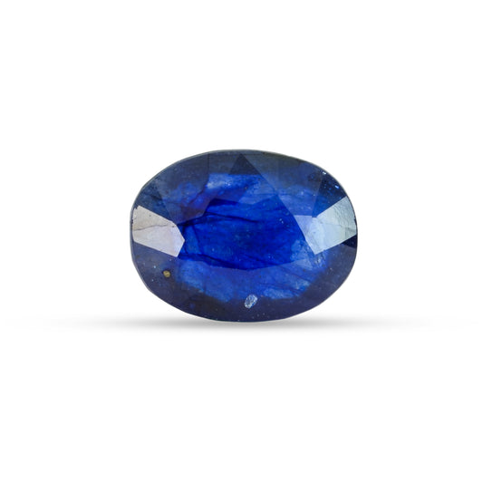 5.33 Carats Natural Blue Sapphire (Neelam) Stone - 09/08-36
