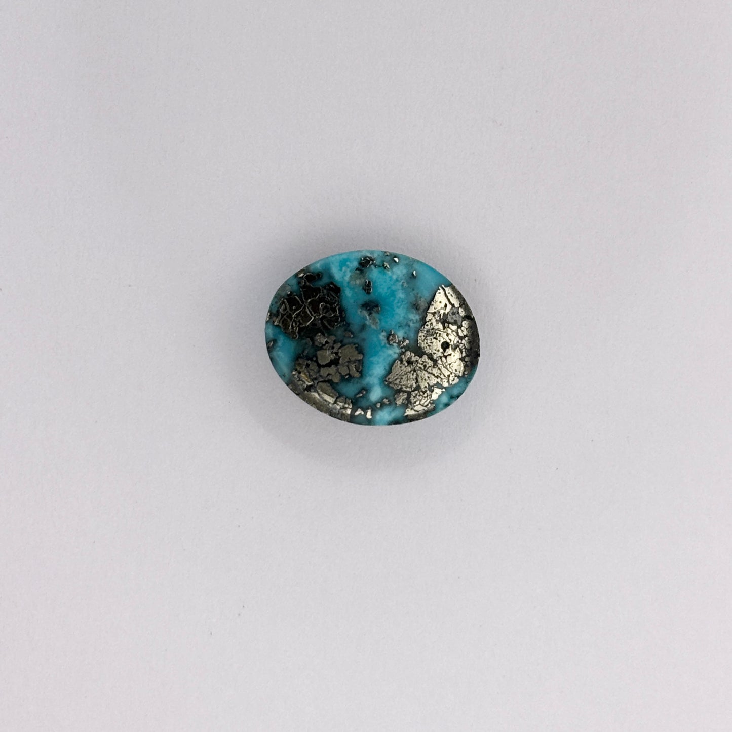 6.94 Ct. Natural & Lab-certified Irani Firoza/Turquoise- GT 4509