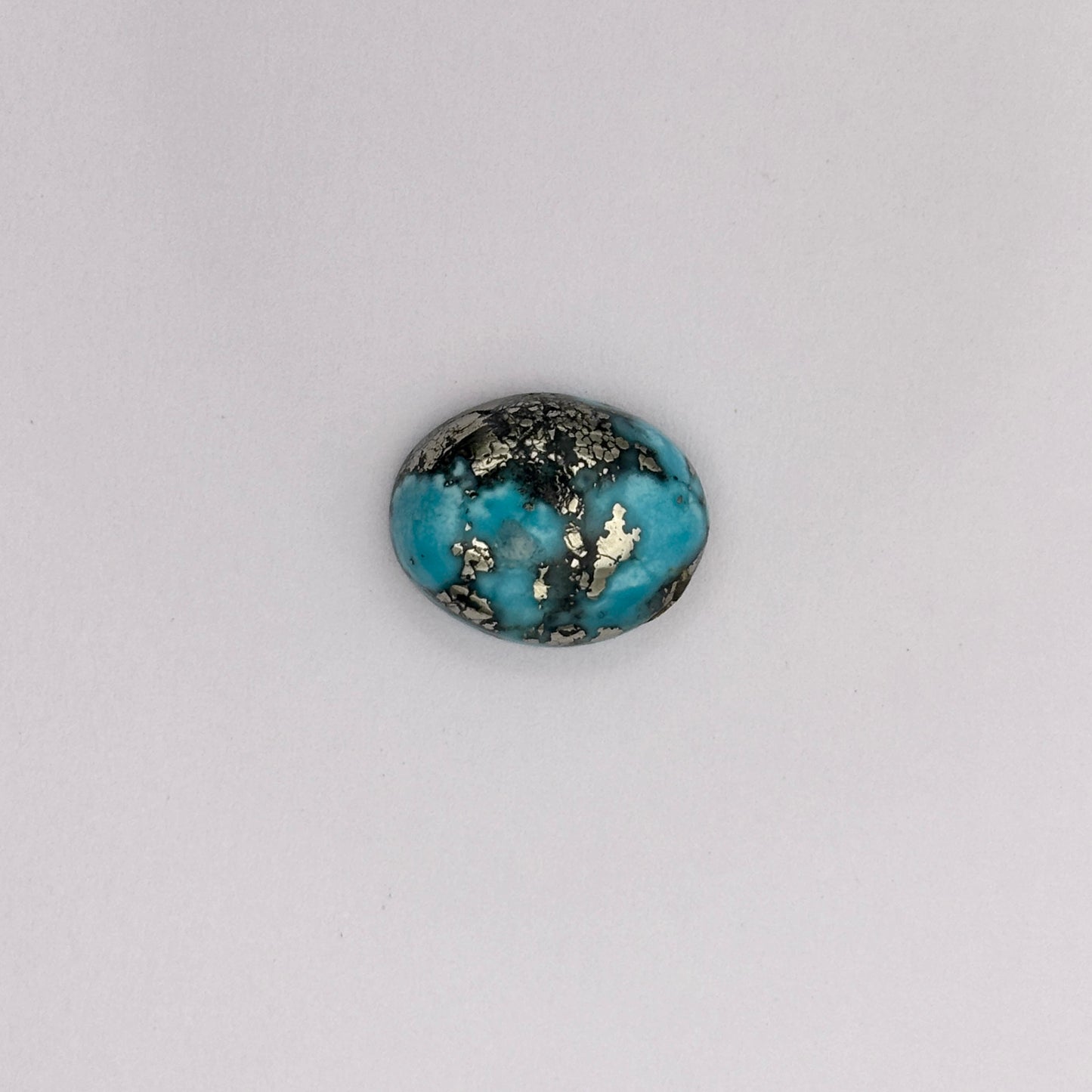 6.94 Ct. Natural & Lab-certified Irani Firoza/Turquoise- GT 4509