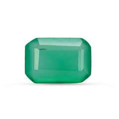 5.52 Carat Green Onyx (Chalcedony Stone) - Natural & Lab-Certified  05/08 - 4