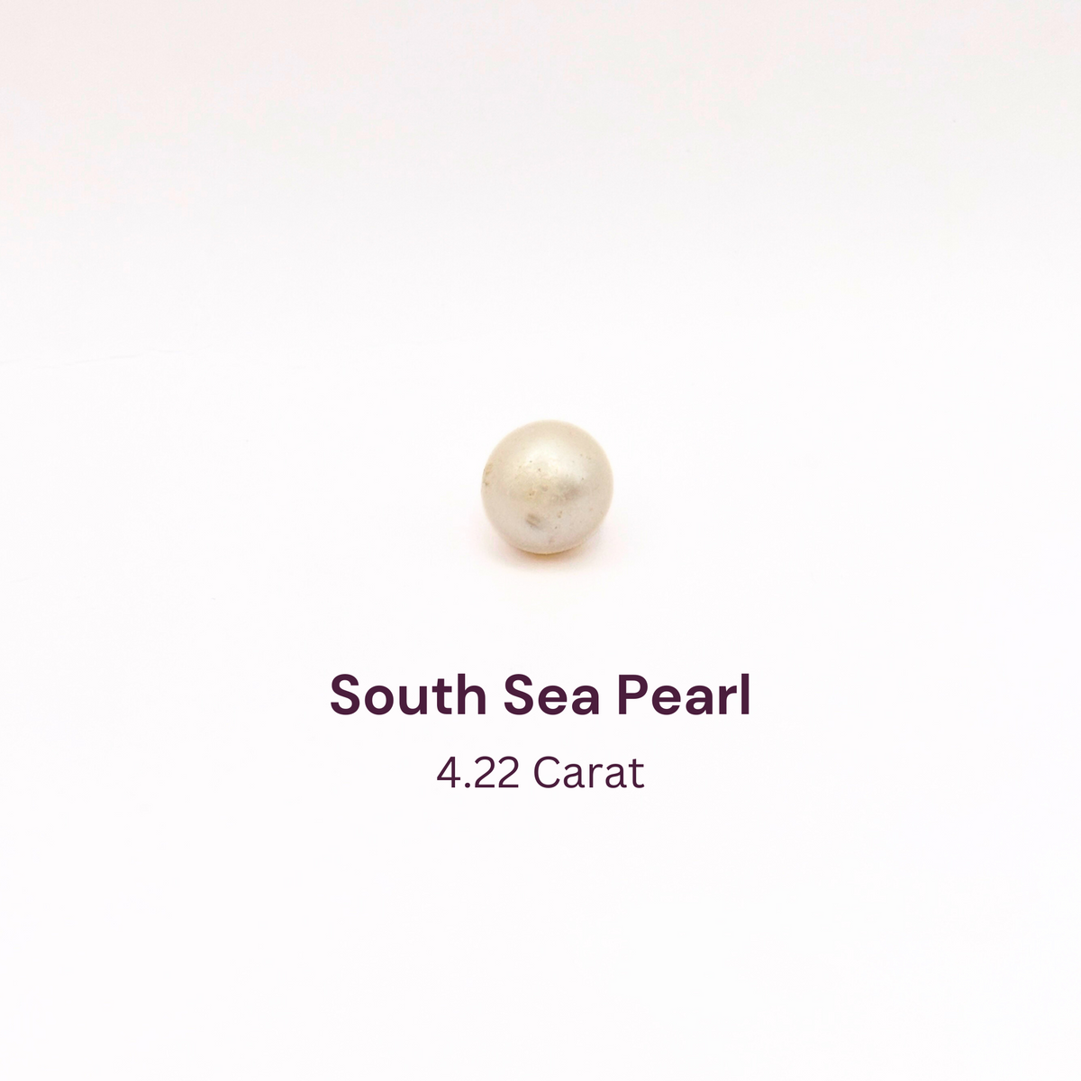 4.22 Carat Natural South Sea Pearl - Sachcha Moti - Lab Certified (SKU- GT785)
