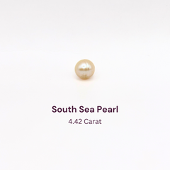 4.42 Carat Natural South Sea Pearl - Sachcha Moti - Lab Certified (SKU- GT22)