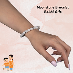 Raksha Bandhan Gift for Sister - Moonstone Bracelet