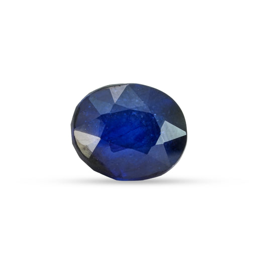 6.52 Carats Natural Blue Sapphire (Neelam) Stone - 09/08-41