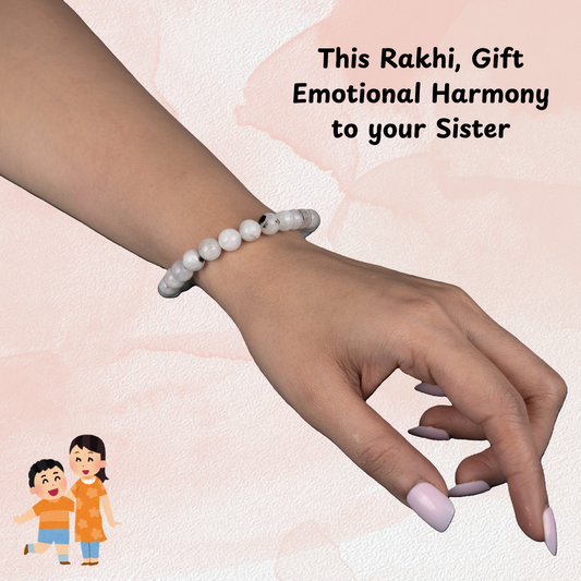 Raksha Bandhan Gift for Sister - Moonstone Bracelet