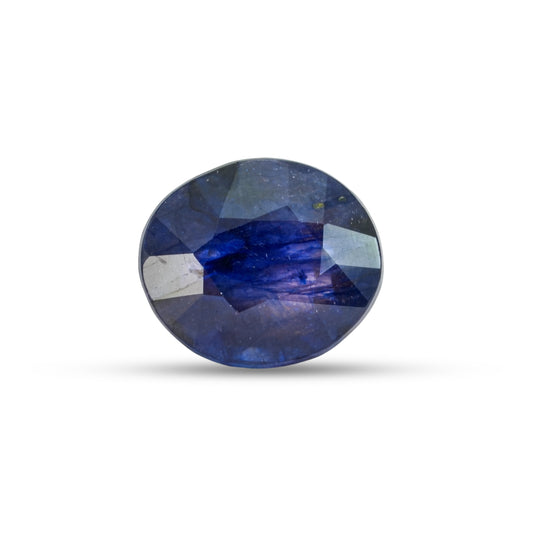 5.83 Carats Natural Blue Sapphire (Neelam) Stone - 09/08-44